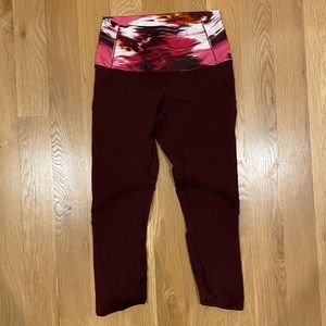 Lululemon cropped leggings